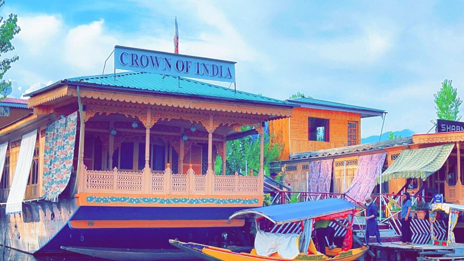 Crown Of India Group Of Houseboats Hotel Srinagar  Luaran gambar